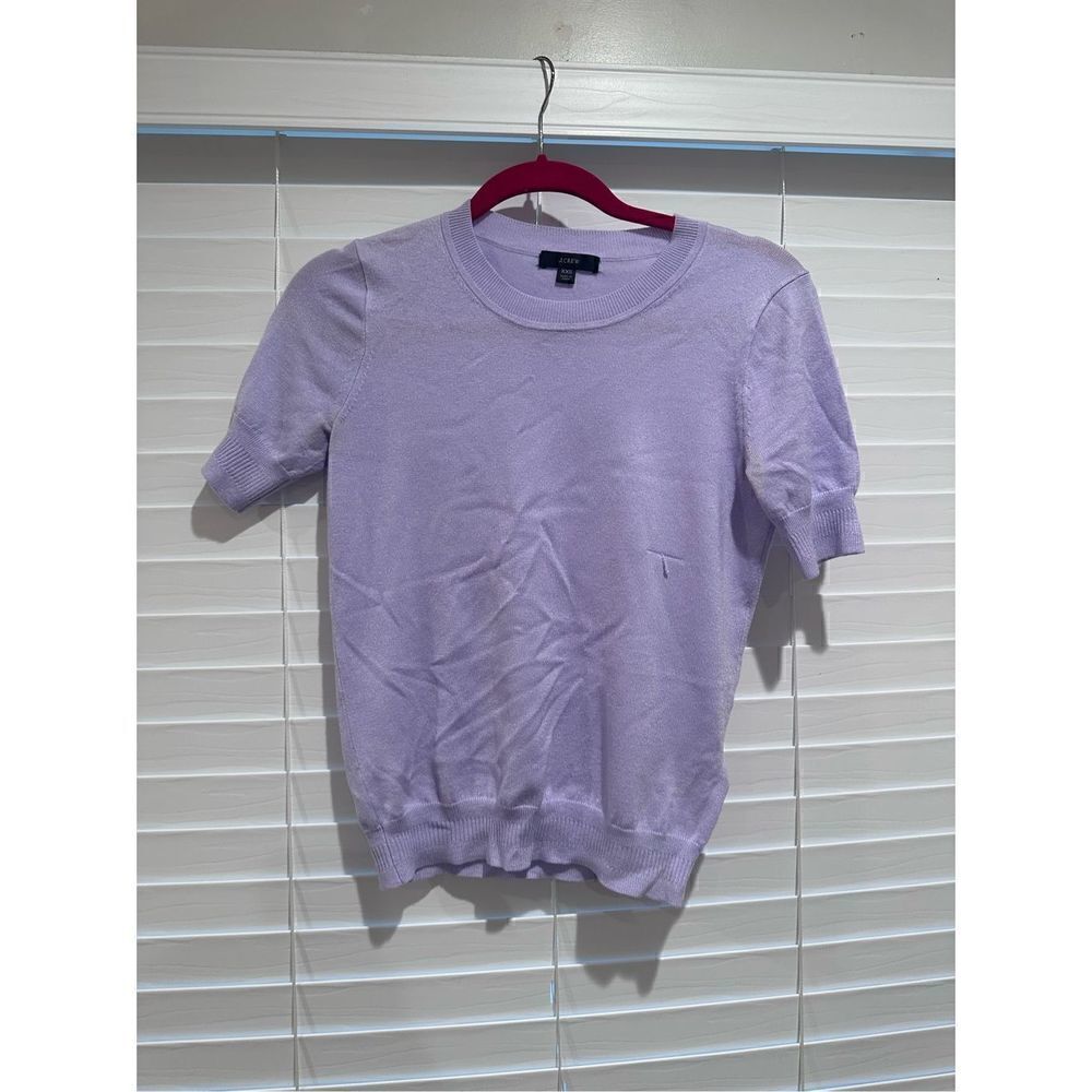 J Crew VERY SOFT lavender purple shirt women’s size XXS